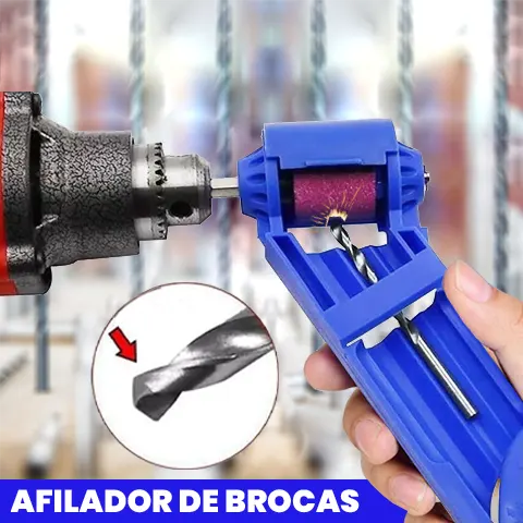 Afilador de brocas portátil:  deje sus brocas como nuevas en segundos