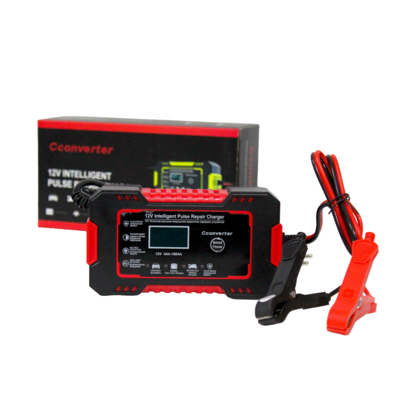 Cargador portátil 12V para carro y moto: revive tu batería donde sea, cuando sea.