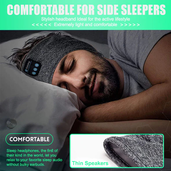 Bandana bluetooth para dormir y hacer ejercicio