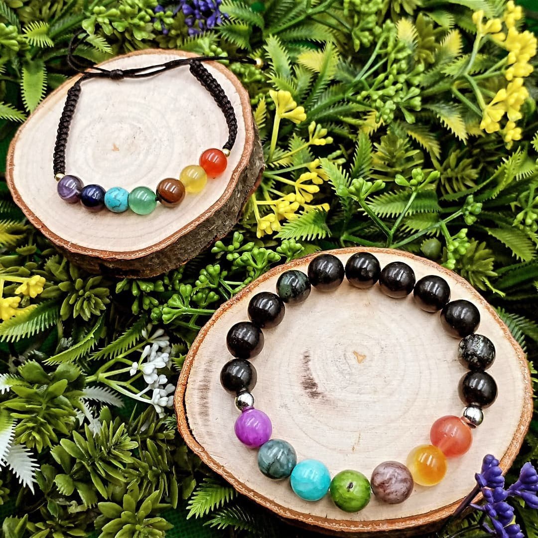 Pulsera 7 chakras Resiland® Para buenas energias