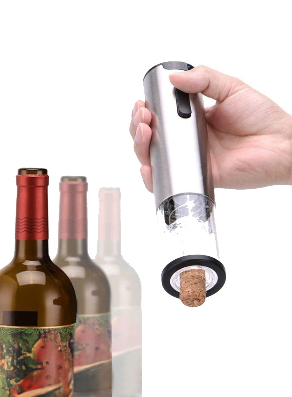 Sacacorchos eléctrico recargable EasyPull®