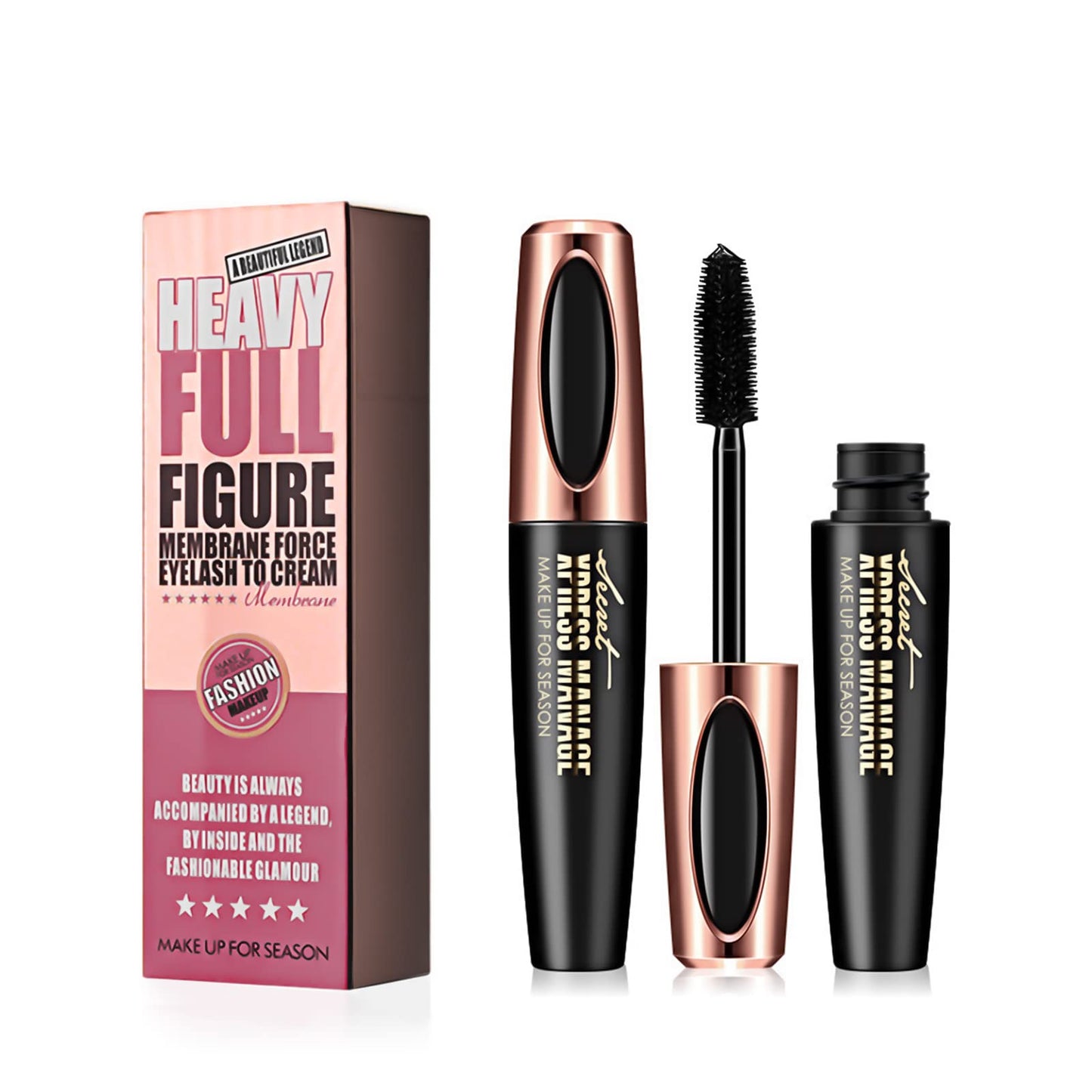 Pestañina de Fibra de Seda 4D HEAVY FULL®