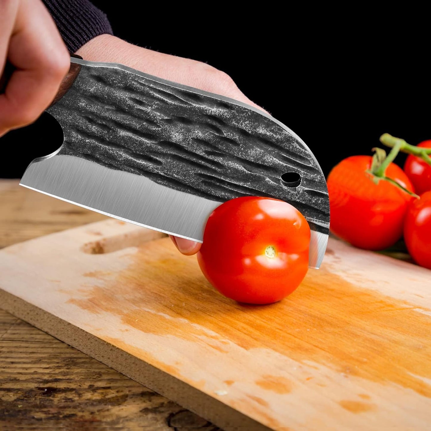 Cuchillo tipo hachuela para Parrilla