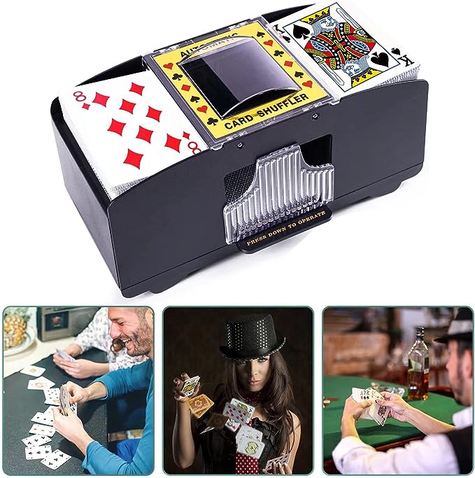 Barajador de Cartas Mezclador Automático