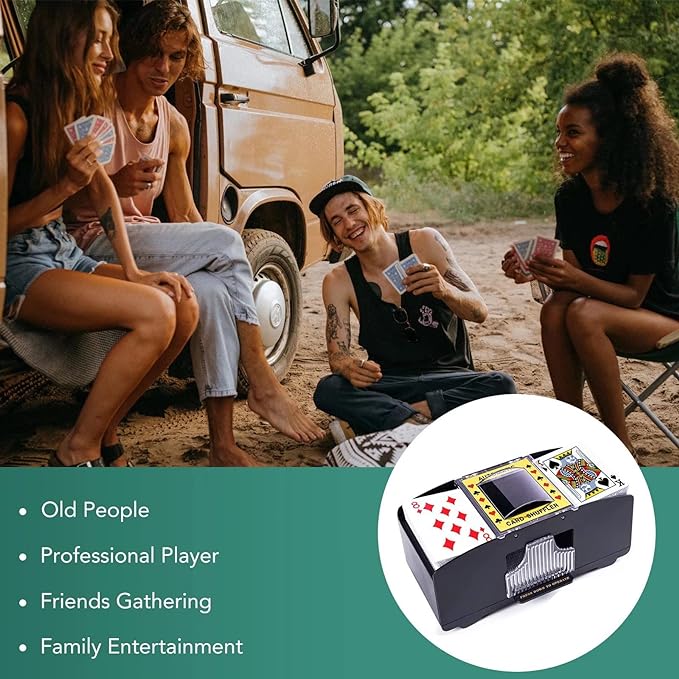 Barajador de Cartas Mezclador Automático