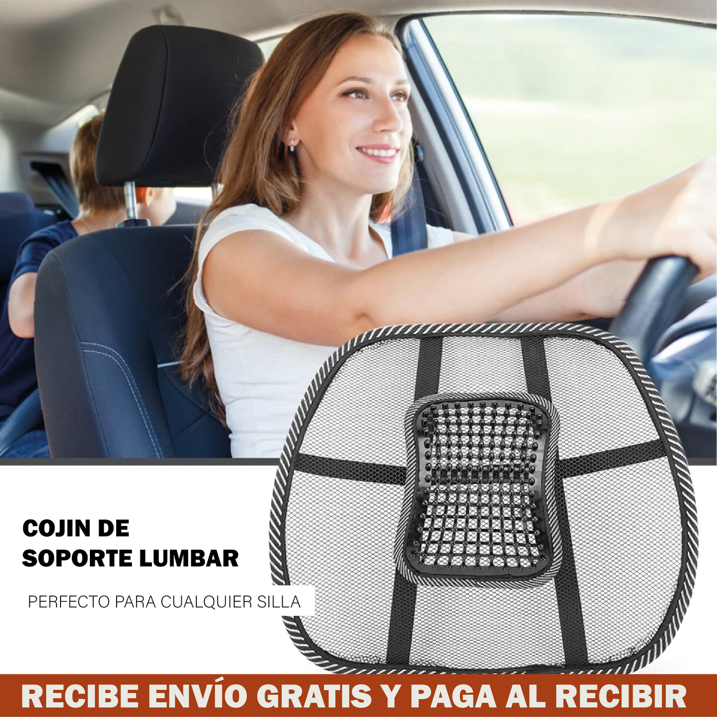 Soporte lumbar para espalda baja