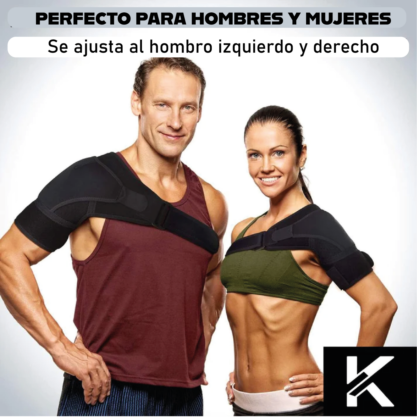 SOPORTE PARA HOMBRO KINETIX® Adios dolor y lesiones