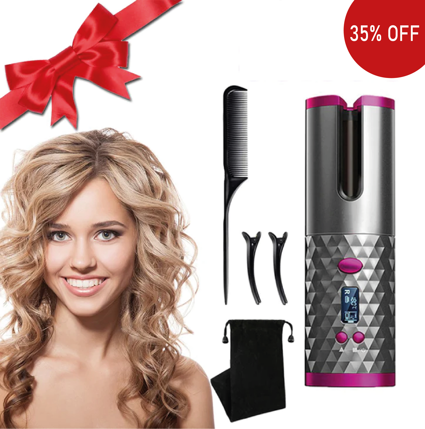 Kit rizador de cabello x 4 piezas