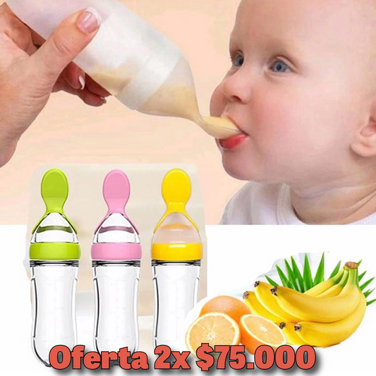 CUCHARA TETERO DISPENSADORA PARA BEBES NutriSpoon®