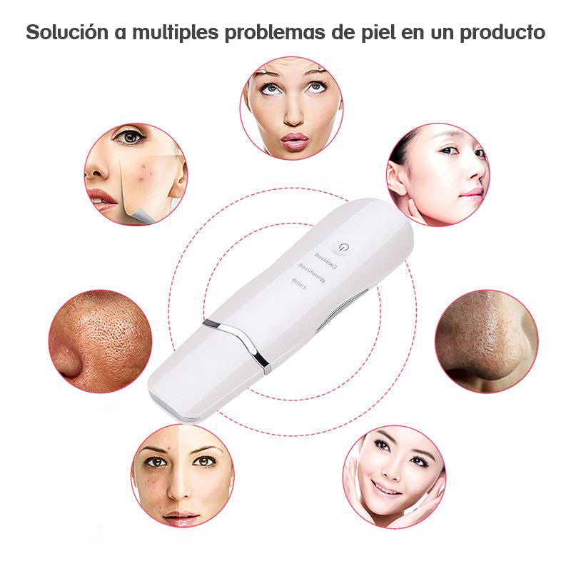 Limpiador Facial Ultrasónico (Elimina impurezas)