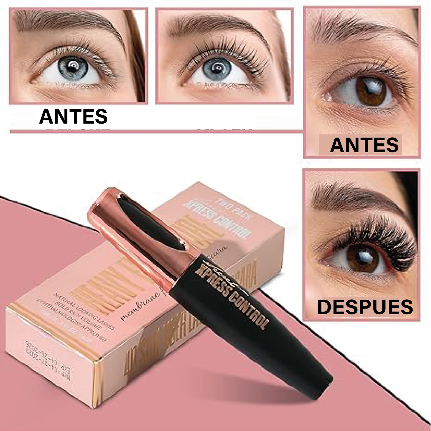 COMBO SERUM PARA PESTAÑAS + PESTAÑINA 4D