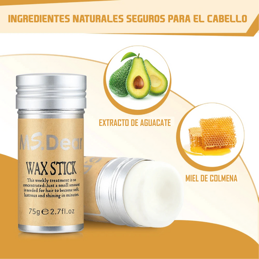Cera en barra wax® para peinado perfecto