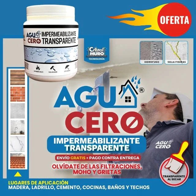 Sellador Agua Cero® Para fugas y humedad
