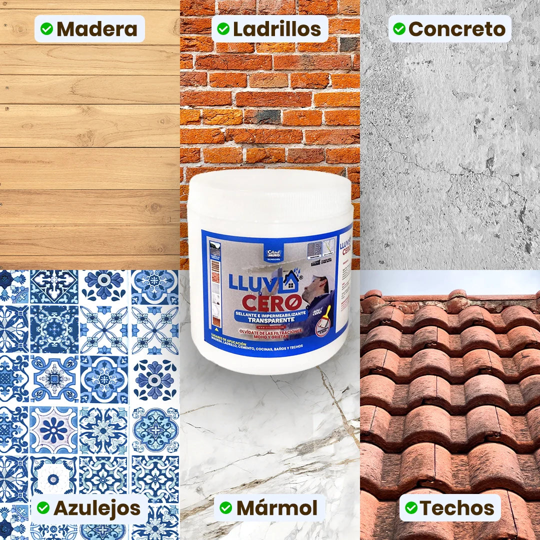 Agua cero® sellador invisible 500 y 1000 ml