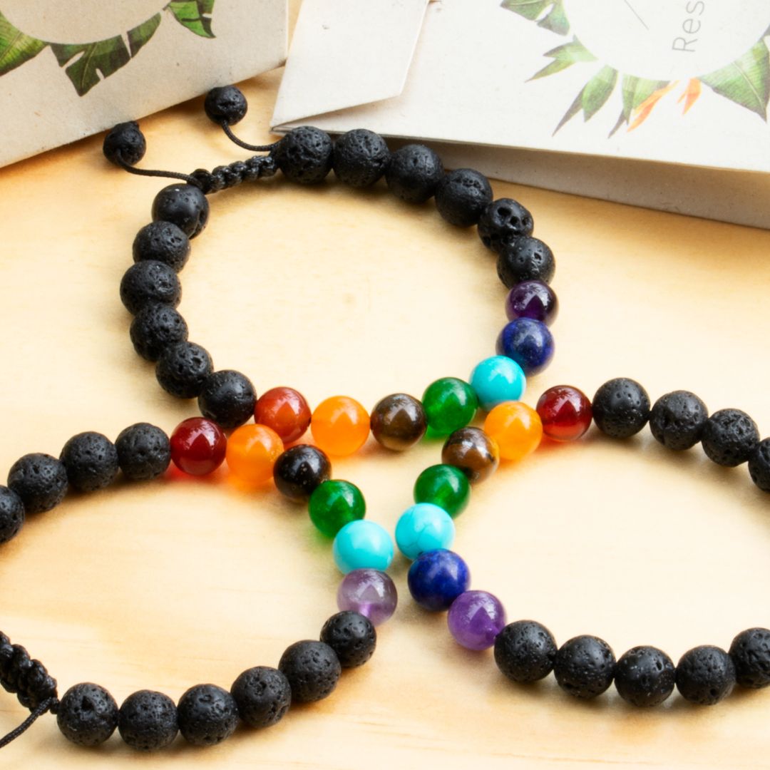 Pulsera 7 chakras Resiland® Para buenas energias