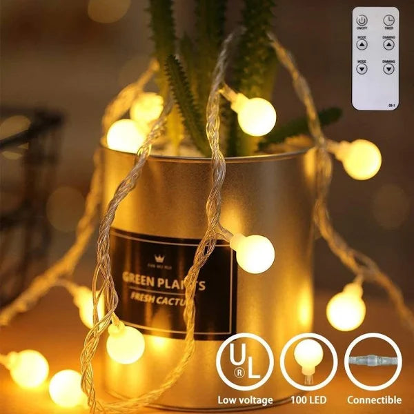 LUCES BOLITA X 6 METROS