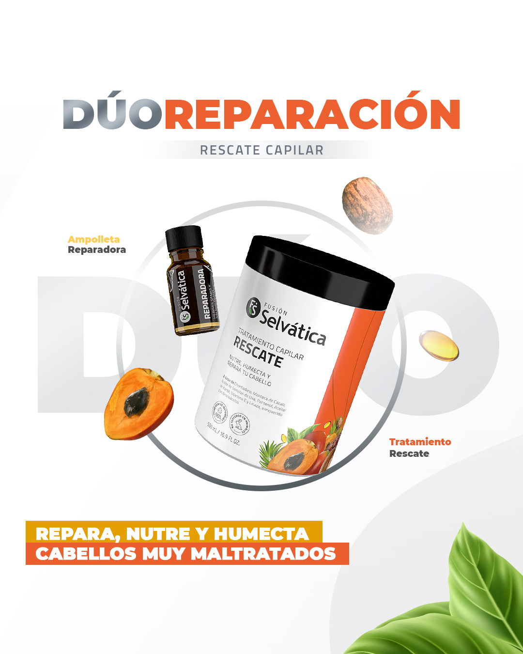 DUO Reparador de Cabello Maltratado