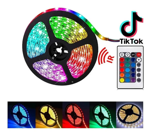 LUCES LED 5 METROS BLUETOOTH + CONTROL