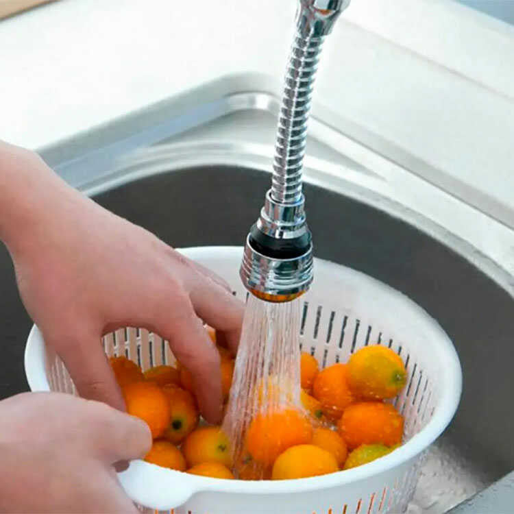 Grifo adaptable de lujo extensible