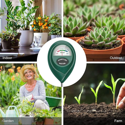 Sensor de Suelo 2 en 1 💡💦 – Humedad + Luz para macetas, jardines y huertos