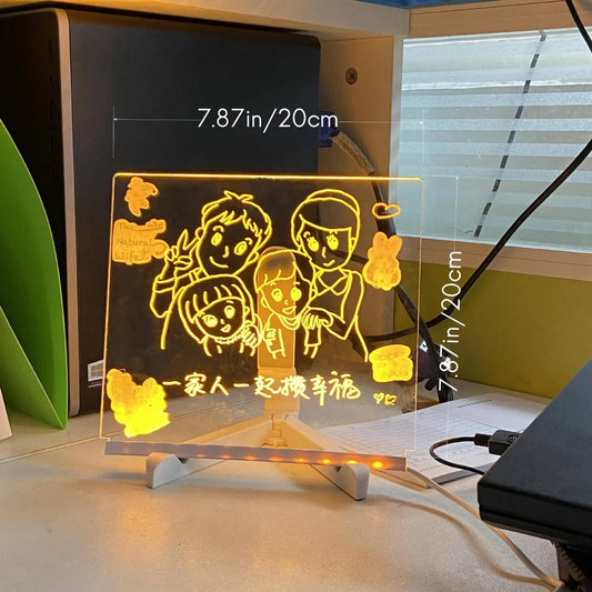 ¡Ilumina Tu Creatividad con el Tablero Mágico LED! ✨💡