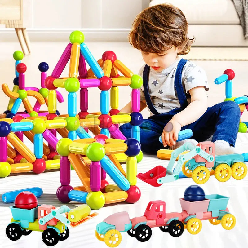 Piezas magneticas interactivas para niños x42 und