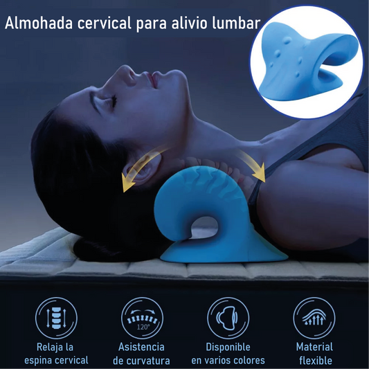 Almohada relajante de cuello y hombros