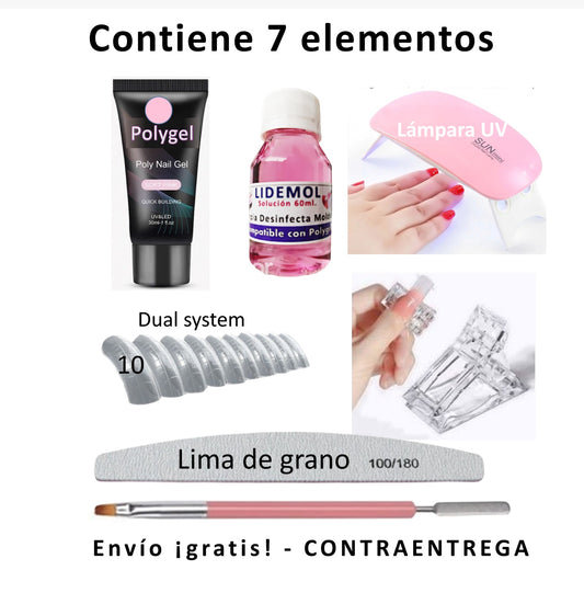 KIT POLYGEL 7 ELEMENTOS